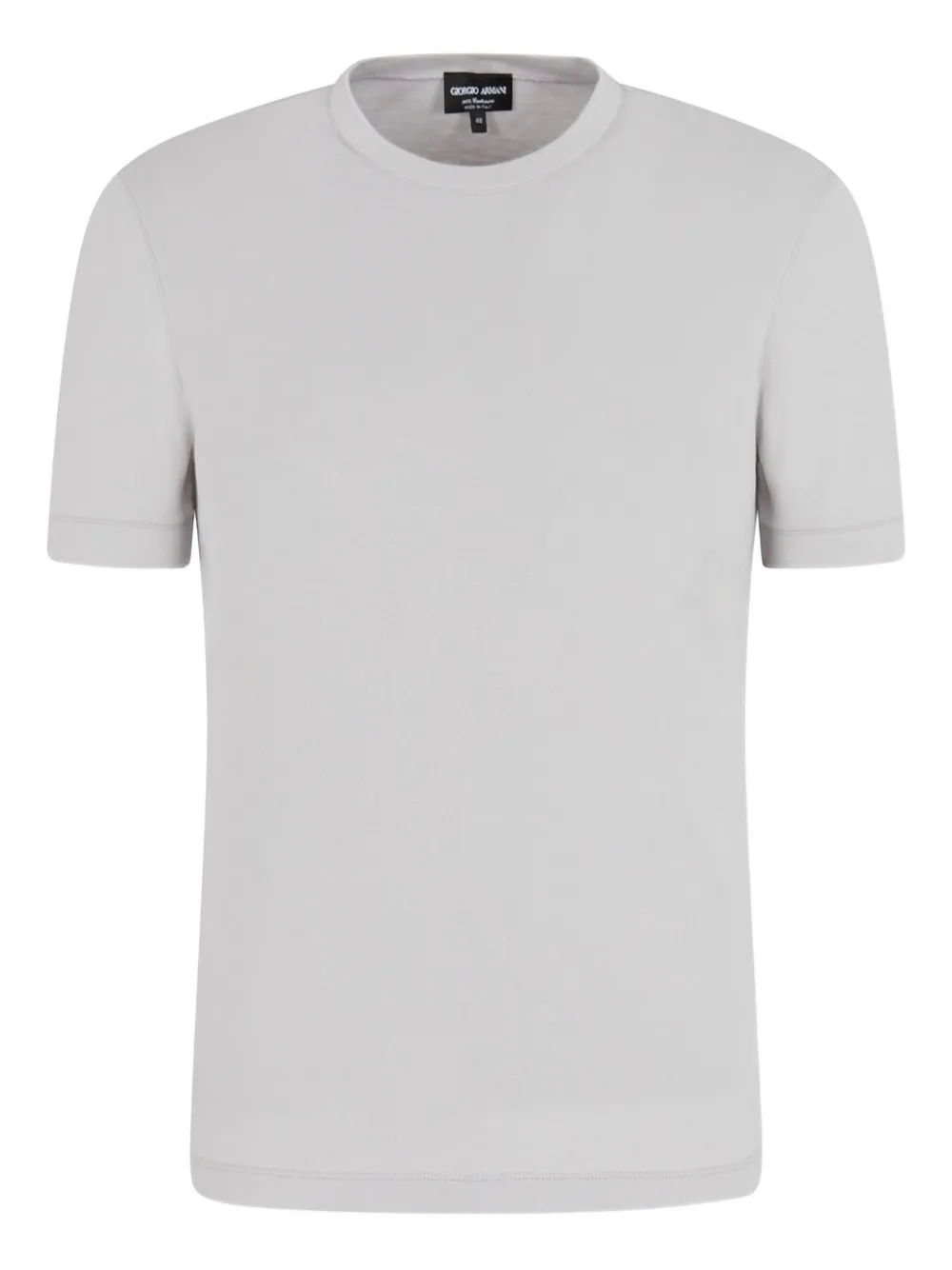 

Футболка с круглым вырезом и короткими рукавами GIORGIO ARMANI, серый