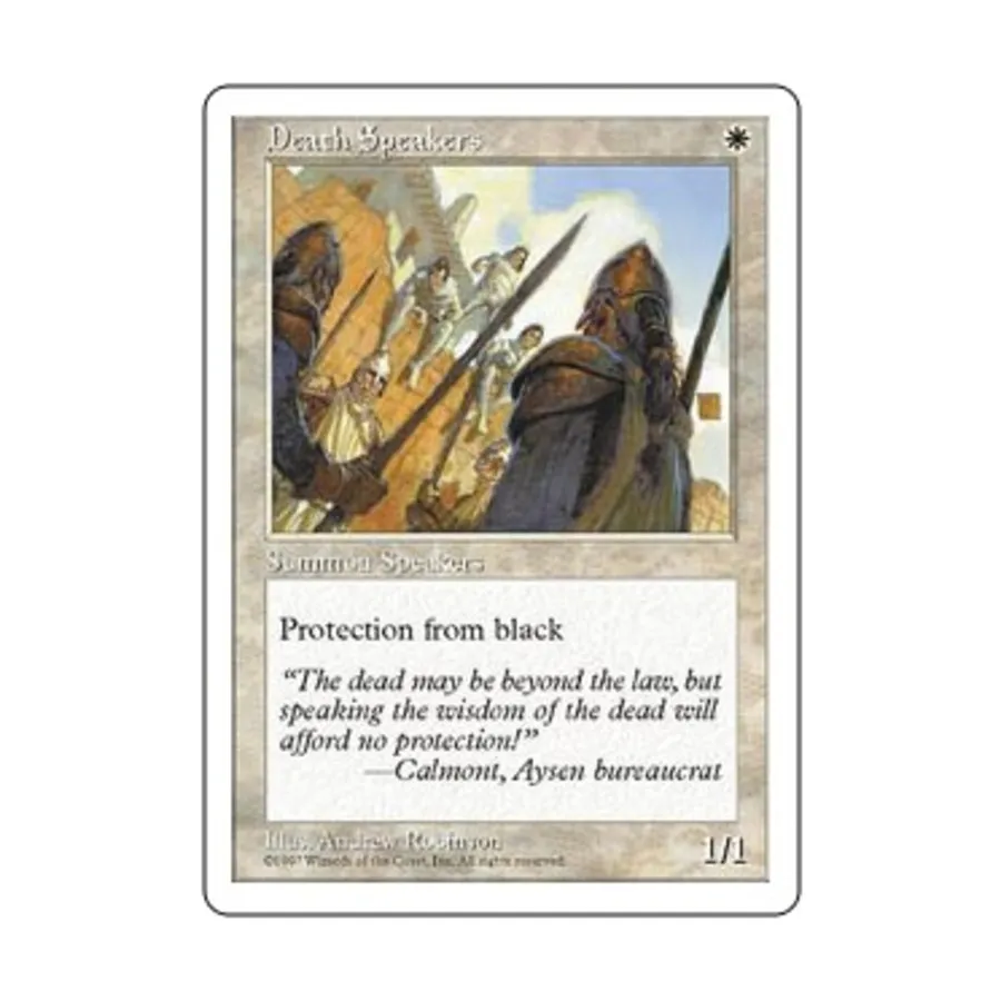 

CCG Говорящие со смертью (U), MTG - 5th Edition