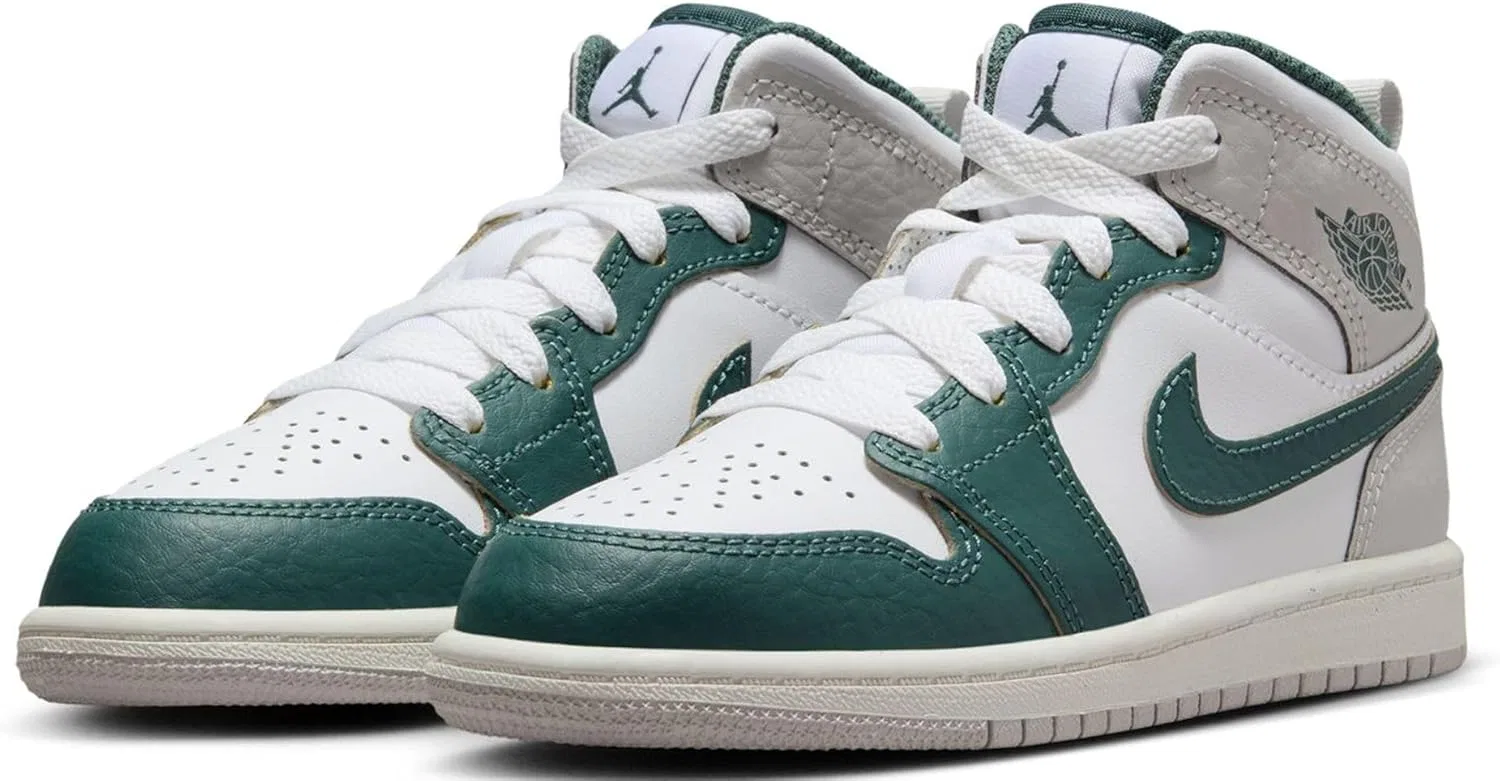 Кроссовки детские Nike, цвет White/Sail/Neutral Grey/Oxidized Green — фото 3