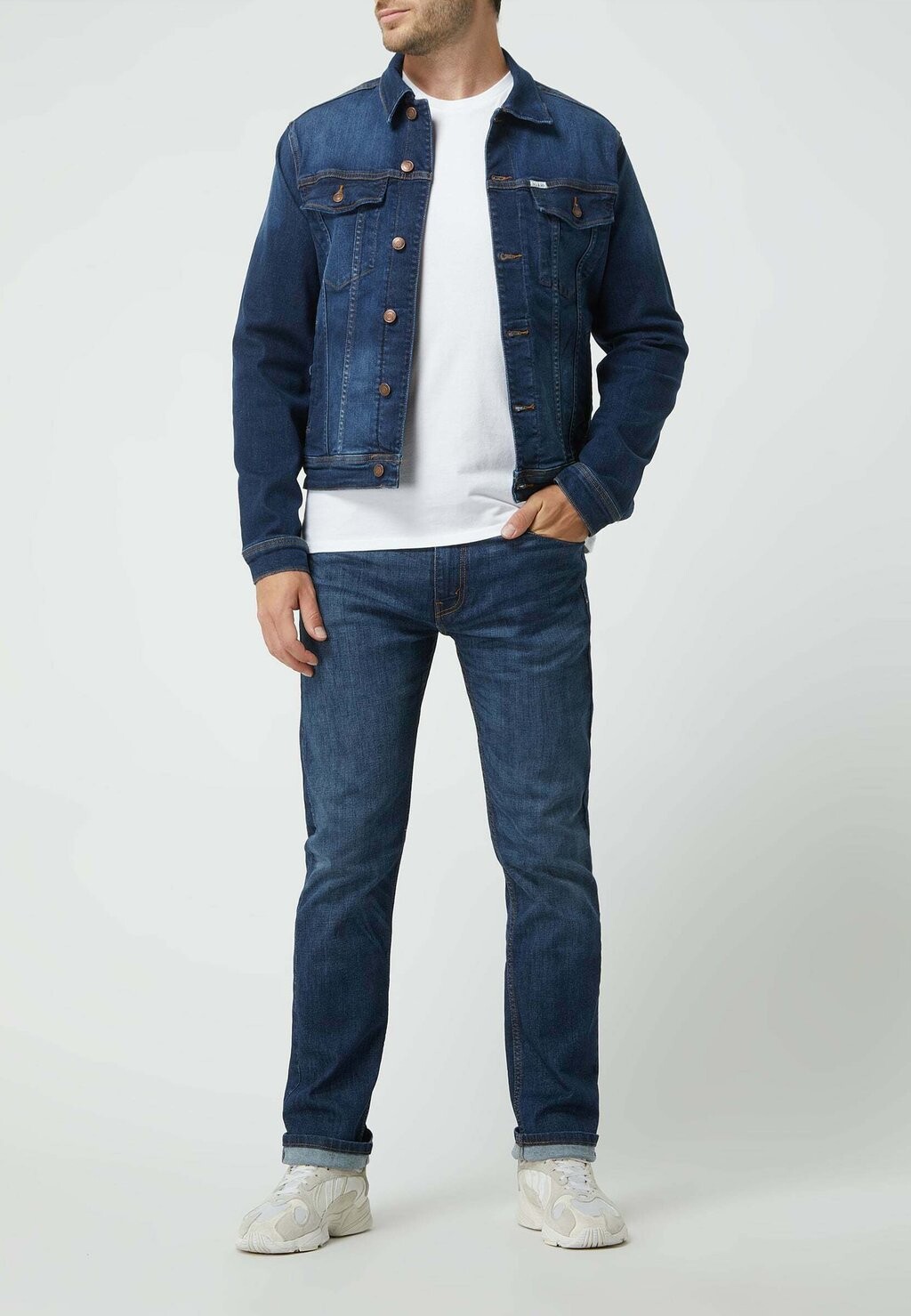 Джинсы-сигареты 513™ Slim Straight Levi's, темно-синий — фото 2