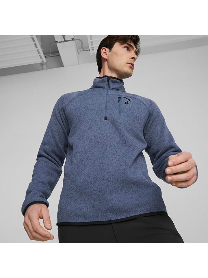 

Флисовый свитер Puma, синий