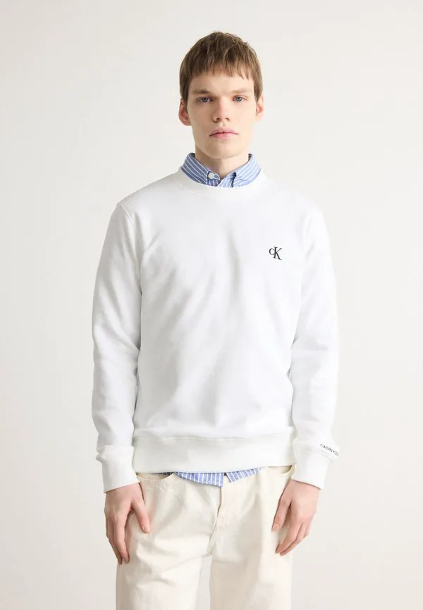 

Незаменимая толстовка Calvin Klein Jeans, Bright White, Белый, Незаменимая толстовка Calvin Klein Jeans, Bright White