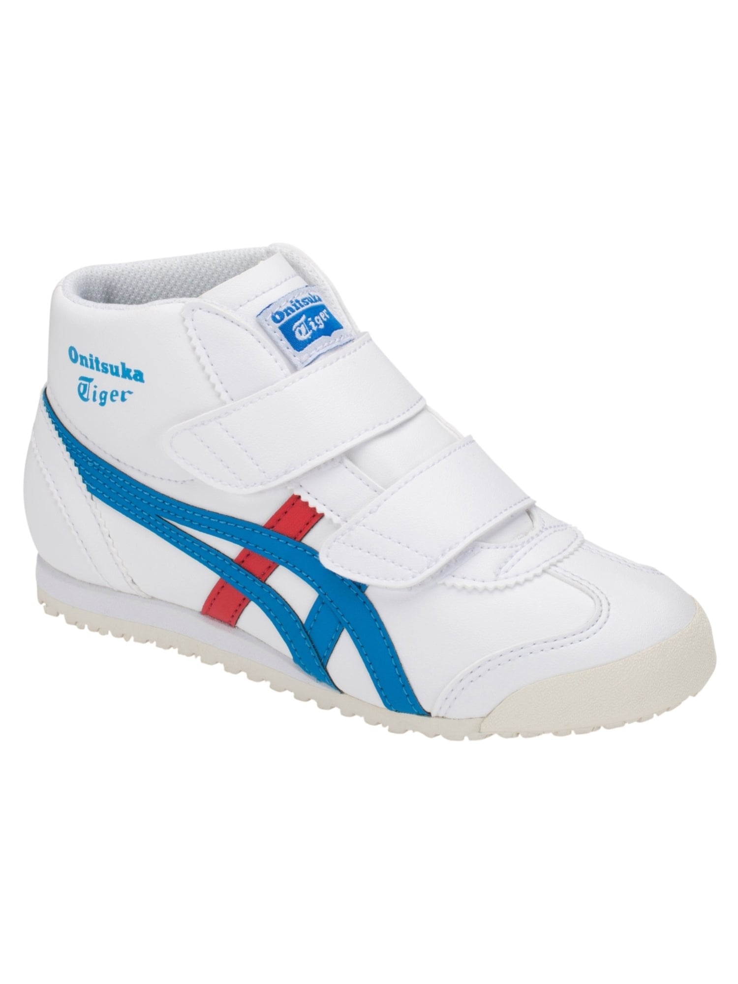 Кроссовки MEXICO Mid Runner KIDS Onitsuka Tiger, WHITE/BLUE — фото 3