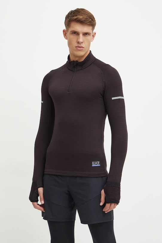 

Тренировочная толстовка Ea7 Emporio Armani, черный