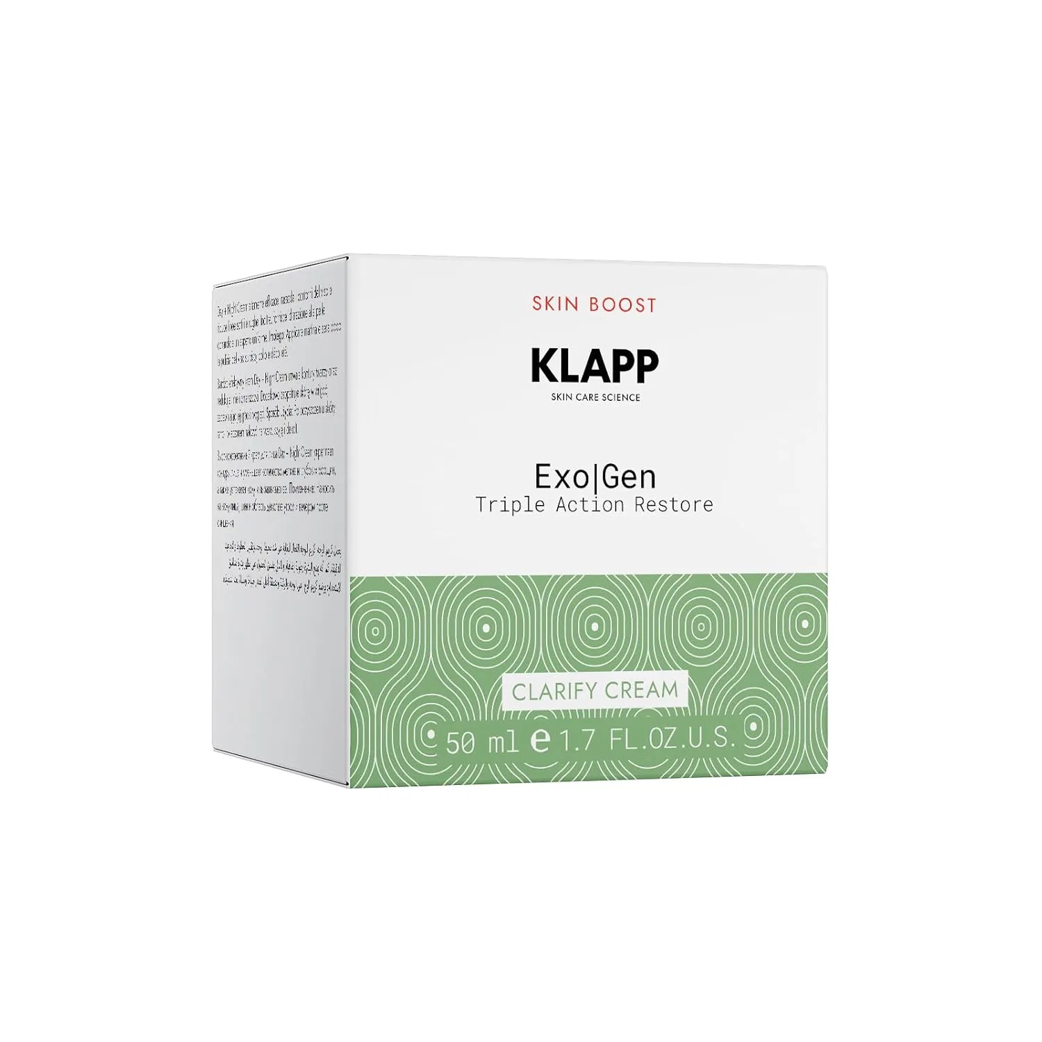 Крем для лица Klapp — Cosmetics Exo|Gen Triple Action Restore Clarify, 50 мл — фото 3