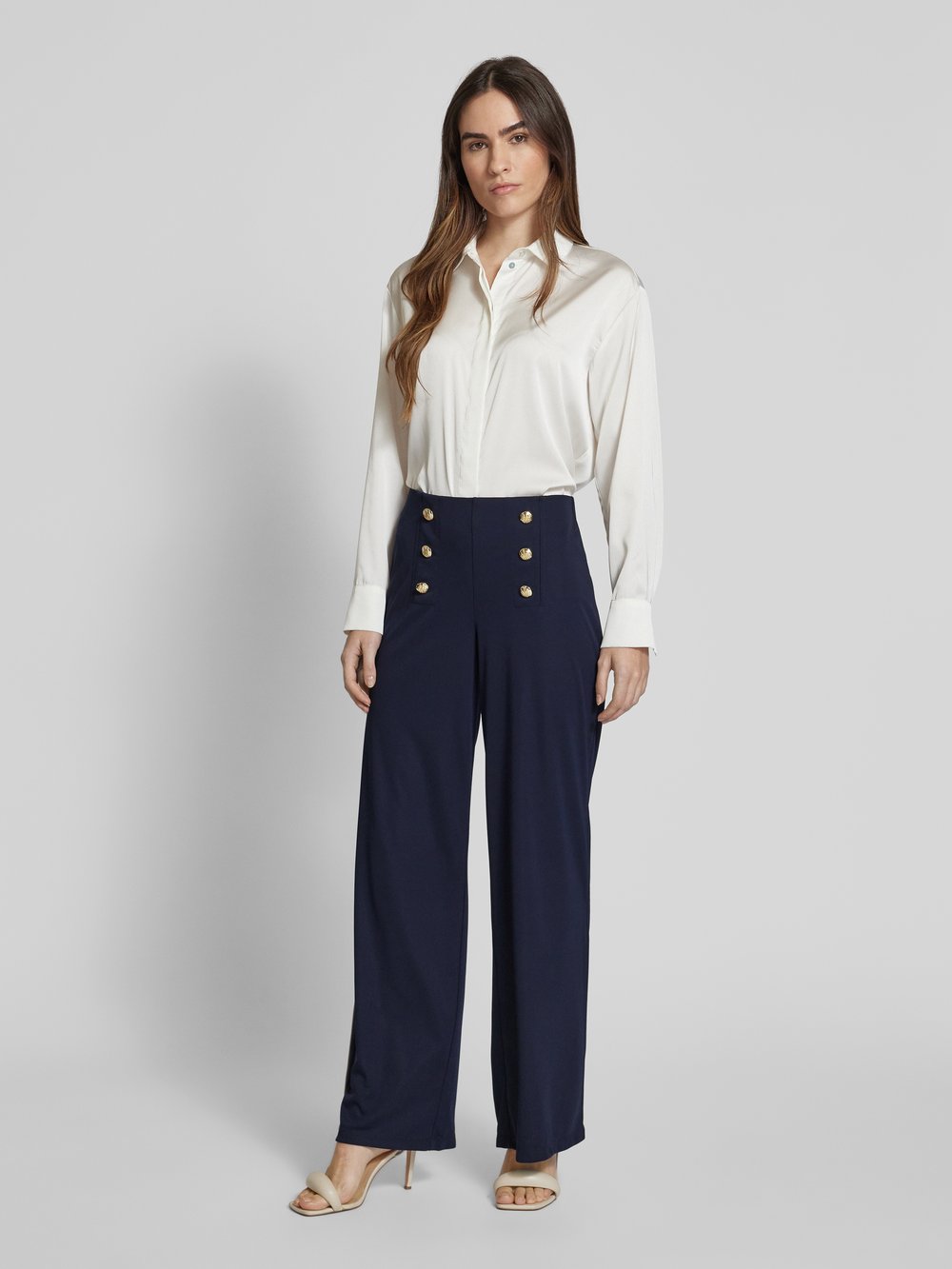 

Брюки из ткани с карманами модель «CORYDON» Lauren Ralph Lauren