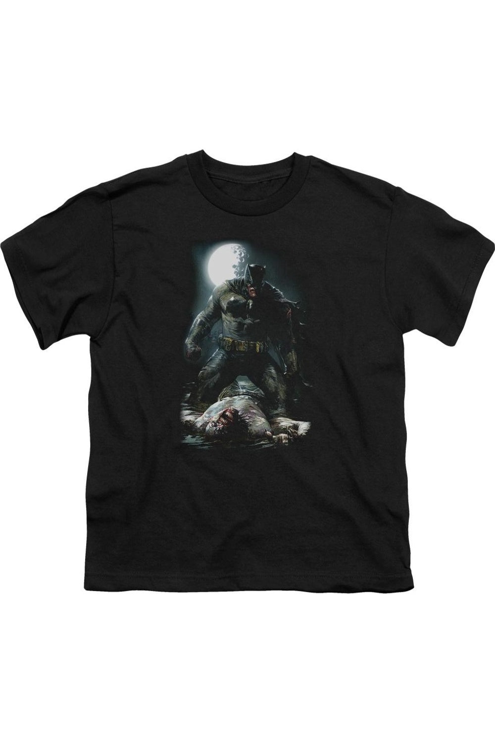 

Футболка с коротким рукавом Batman Mudhole для детей Gildan, черный