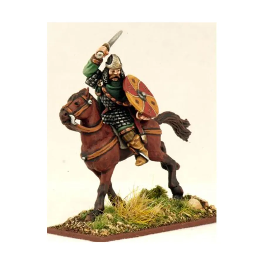 

Каролингский военачальник – верхом, Gripping Beast Miniatures - Viking Age (28mm)