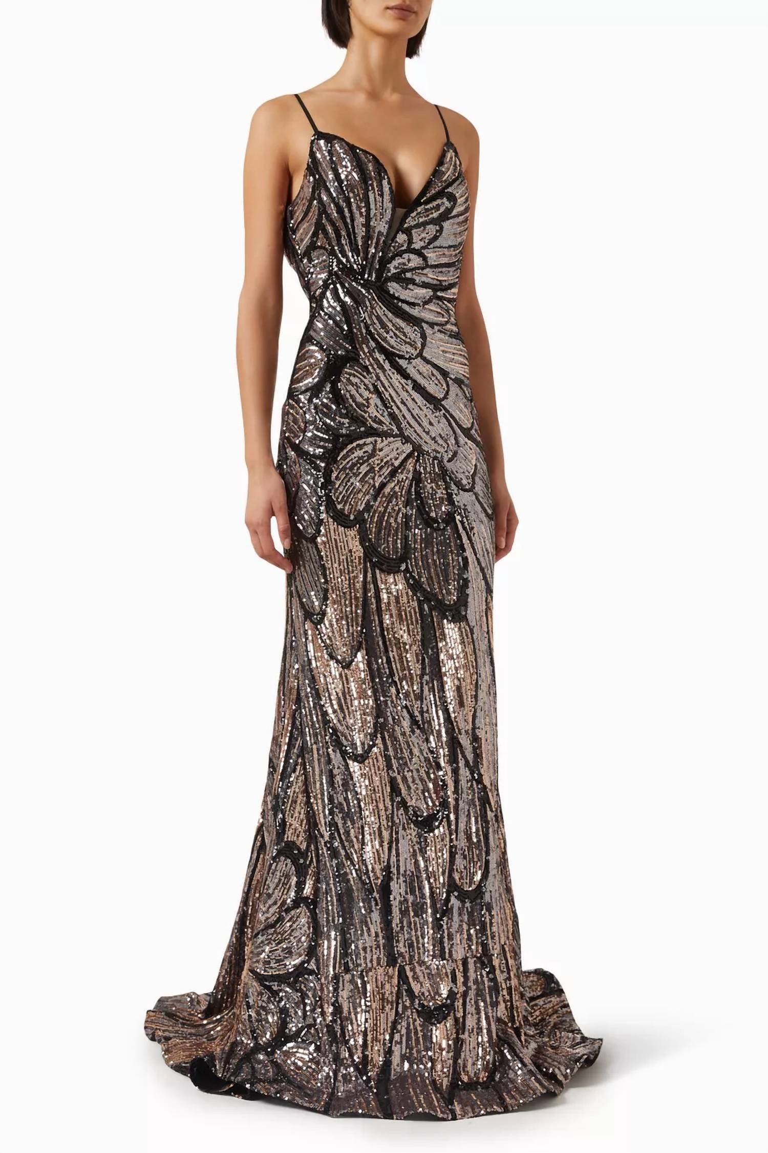 

Платье Mia в черном цвете JOVANI