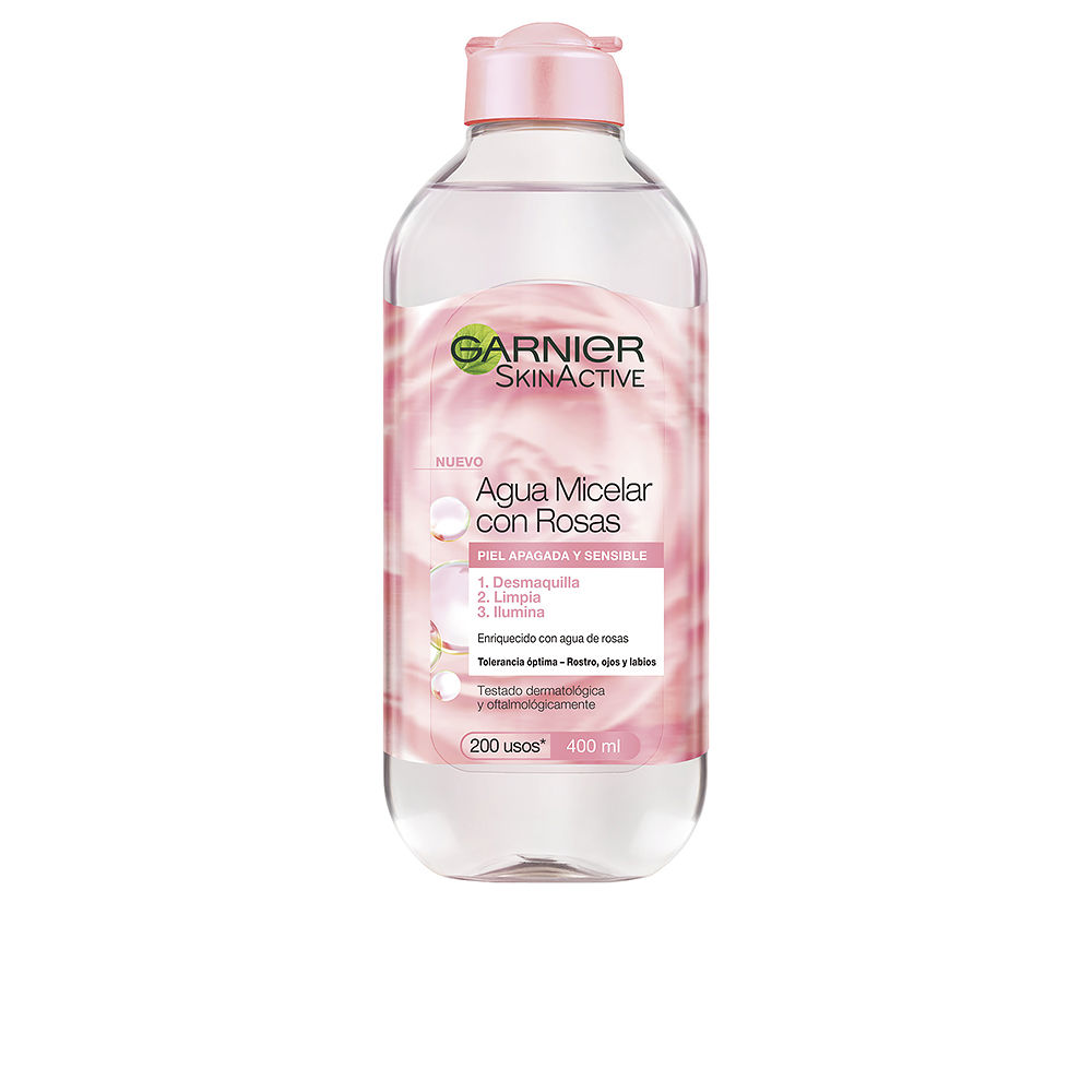 

Мицеллярная вода Skinactive agua rosas agua micelar Garnier, 400 мл