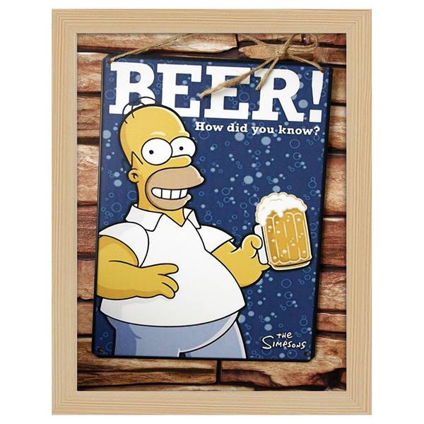 

Рамка для фотографий LegendArte La Birra Dei Simpsons цвет eiche