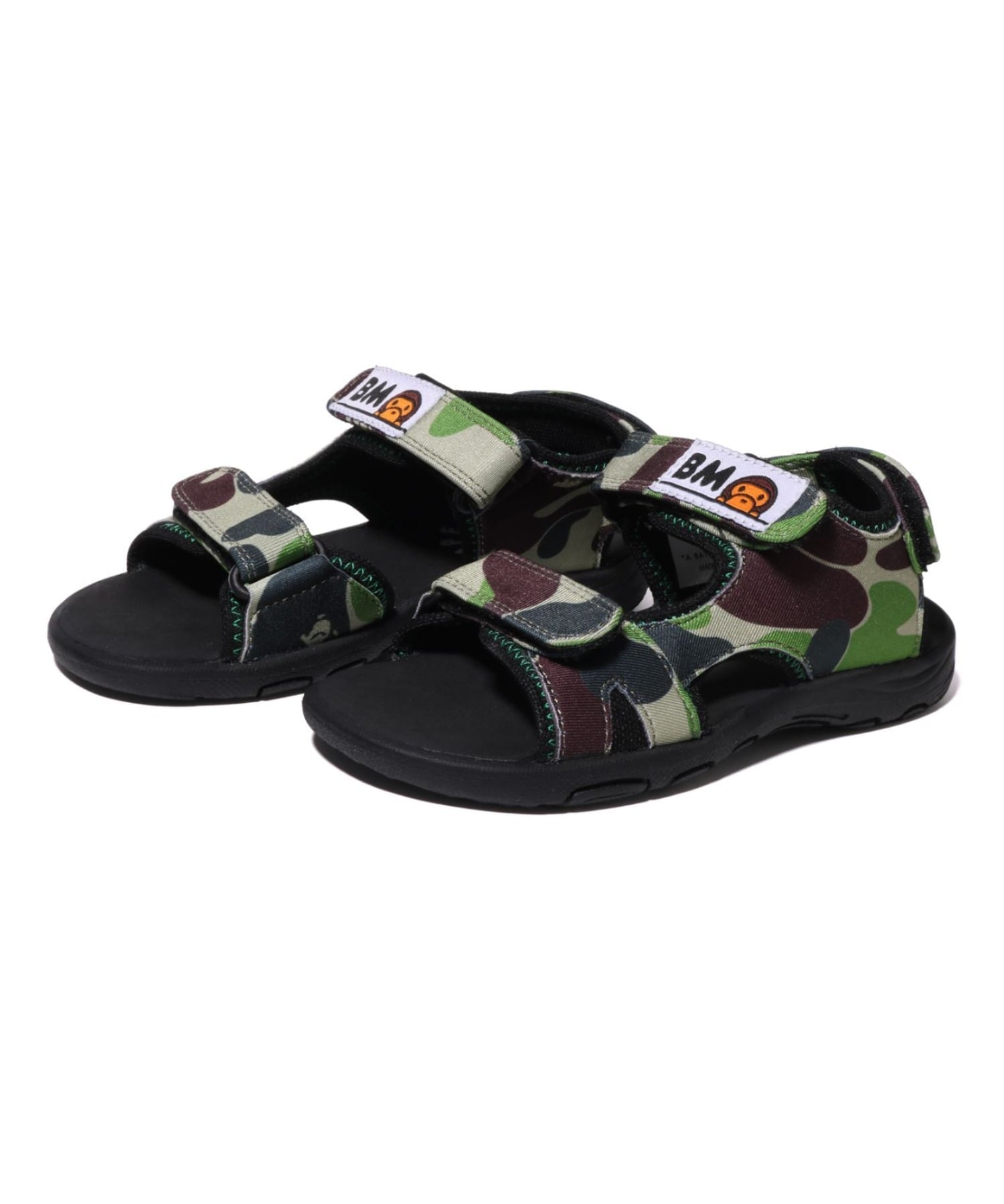 Сандалии ABC Camo Baby Milo A Bathing Ape, Green