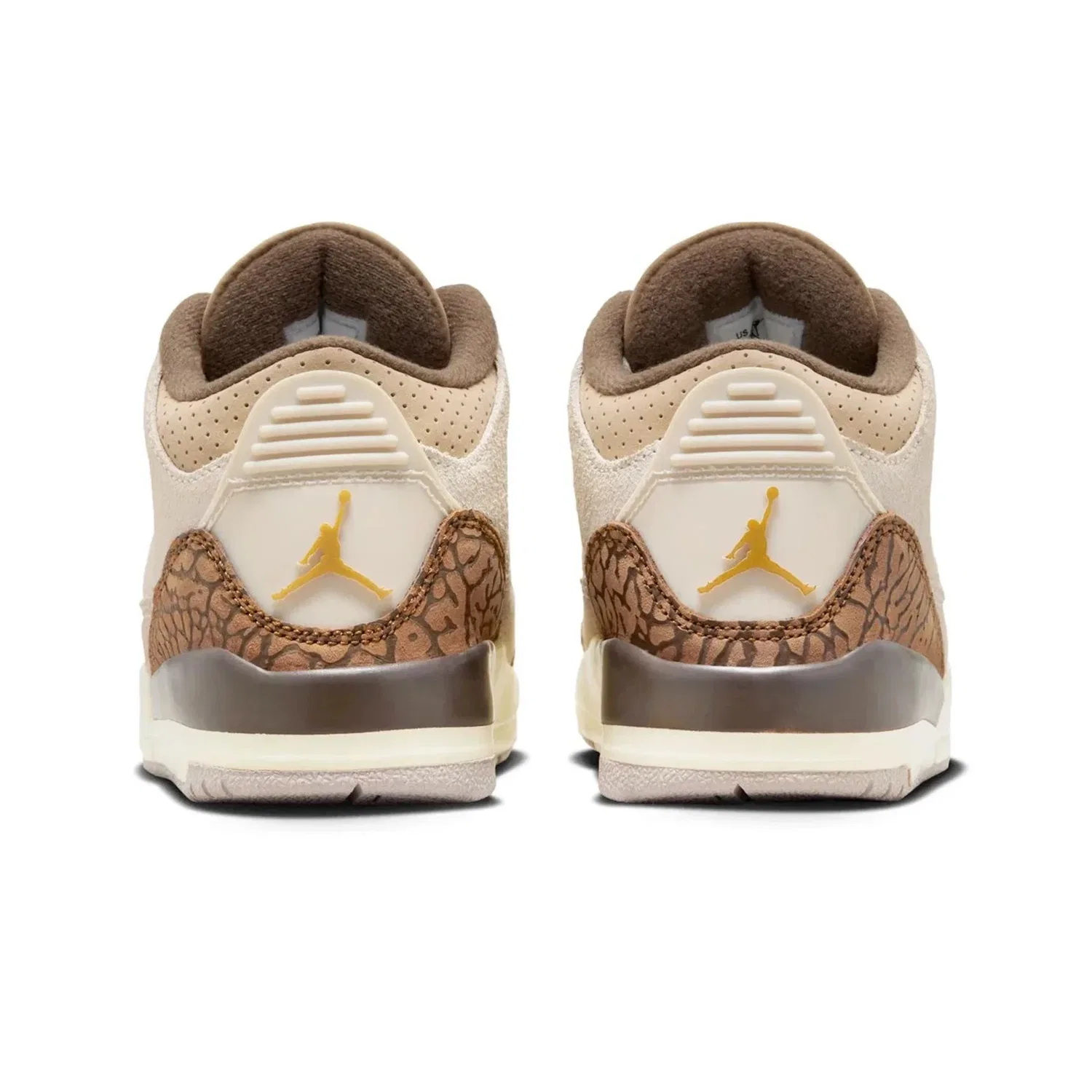 Детские кроссовки Air Jordan Retro DM0966 - Palomino для дошкольников и повседневной носки HTAT86, бежевый — фото 4