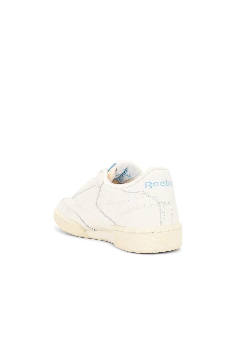 Винтажные кроссовки Club C 85 Reebok, цвет Chalk, Alabaster, & Essblu — фото 3