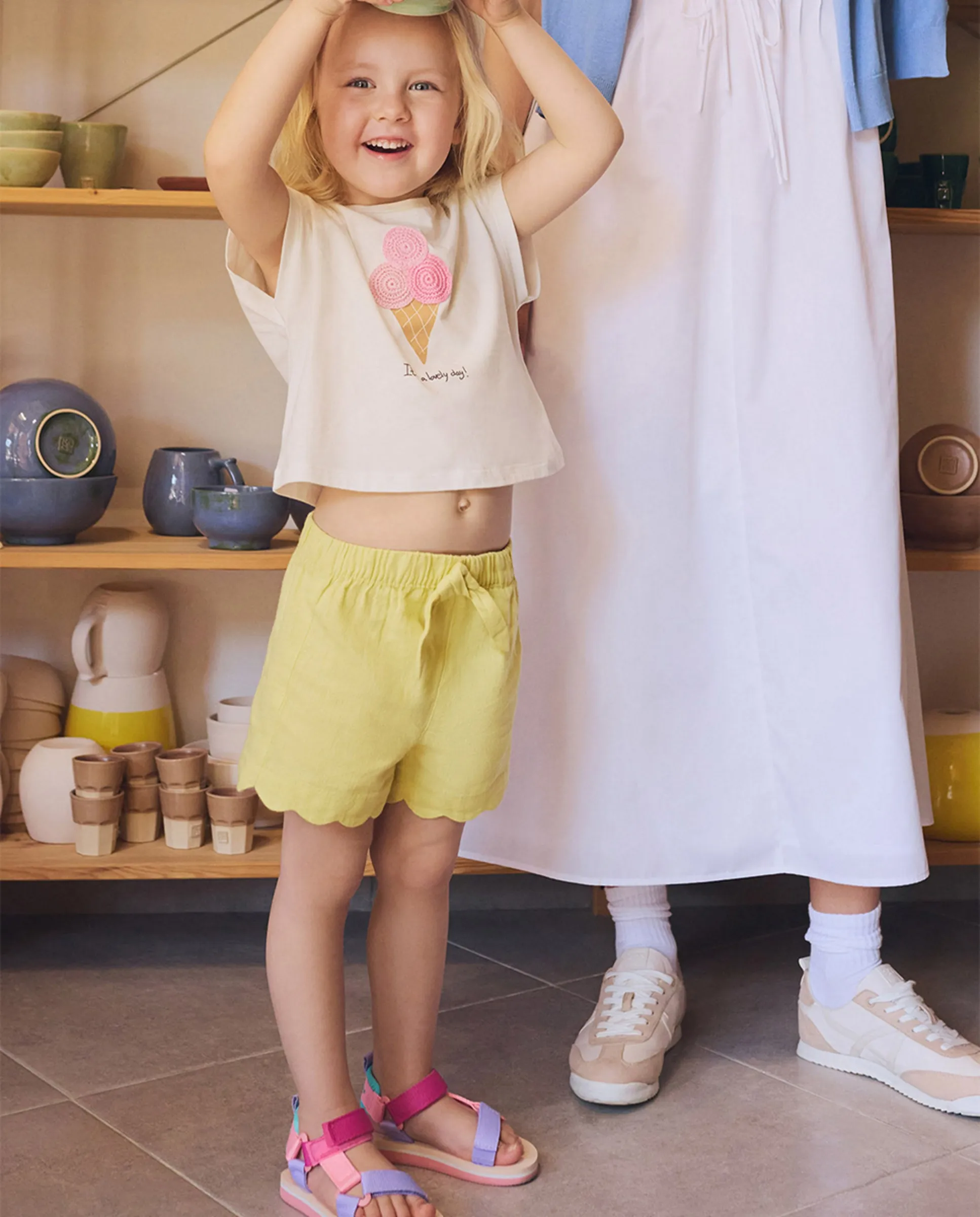 

Короткие шорты Sfera, желтый