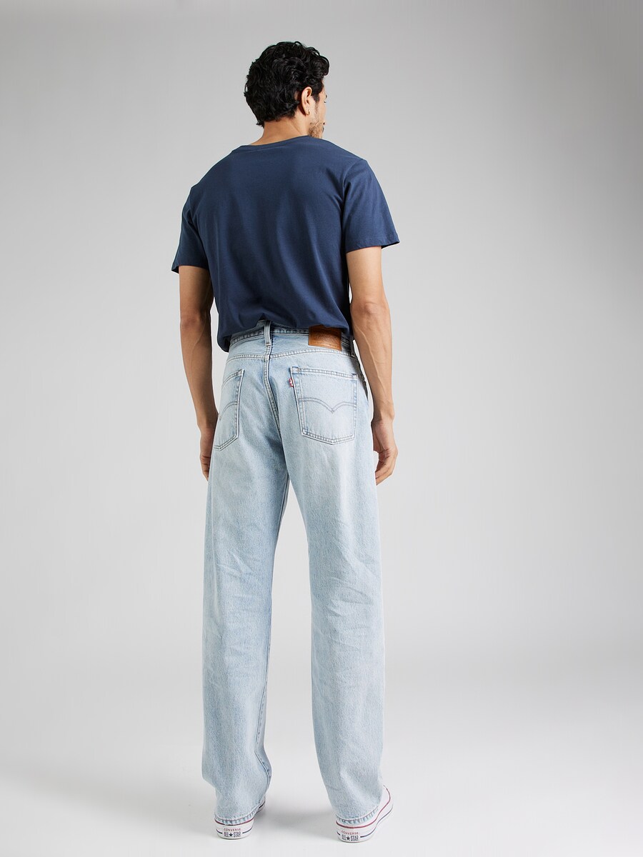 Джинсы свободного кроя LEVI'S  555, синий деним — фото 4