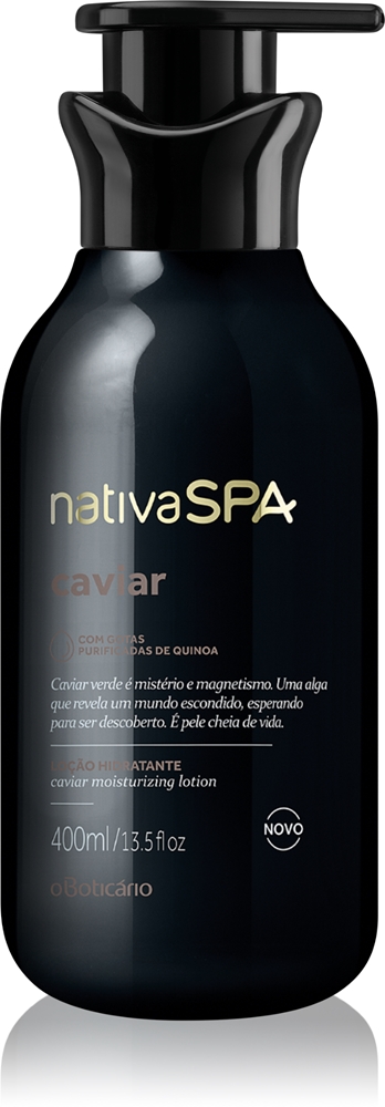 

Увлажняющий лосьон для тела Nativa Spa Caviar Oboticário, 400 мл