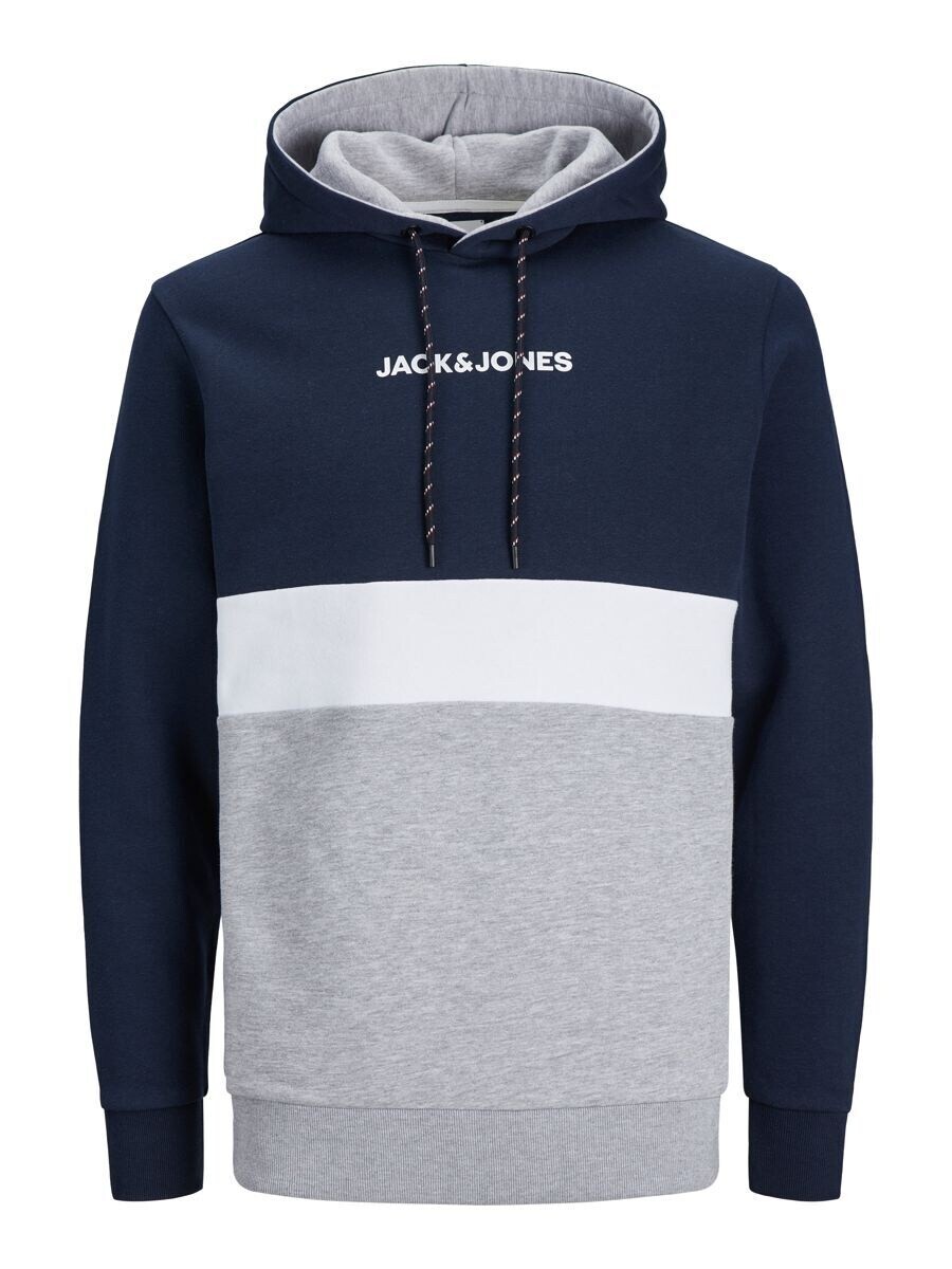 

Толстовка JACK & JONES, темно-синий/пятнистый серый