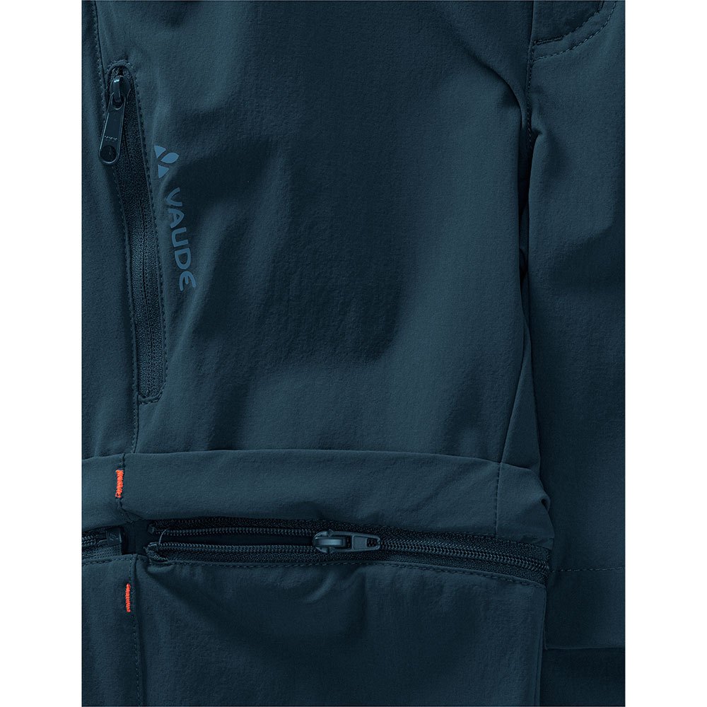 

Брюки VAUDE Detective Stretch Zip Off II, синий