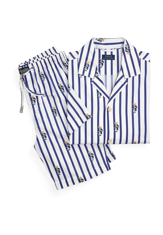 

Хлопковые шорты из хлопка Polo Ralph Lauren, цвет 016 aob stripe