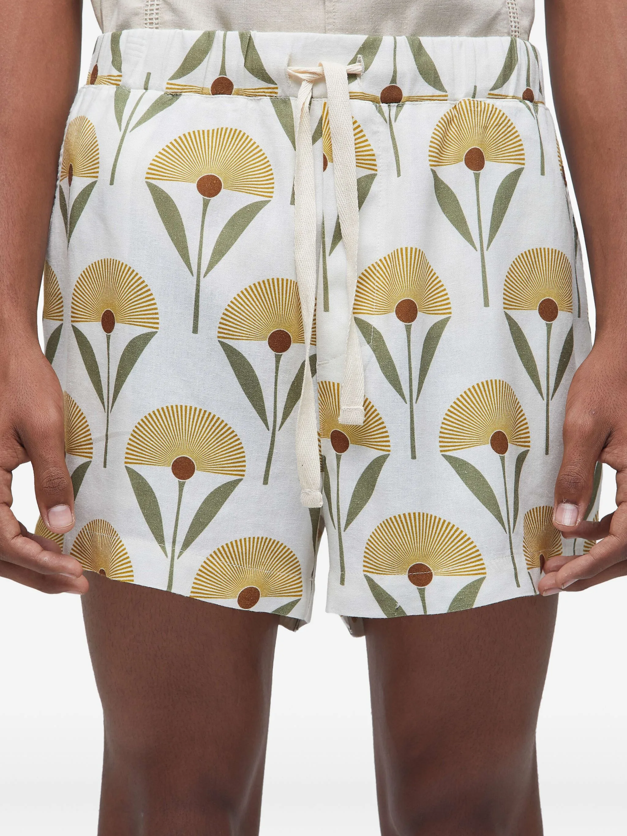 

Шорты PJ Sunflower с кулиской Osklen, белый