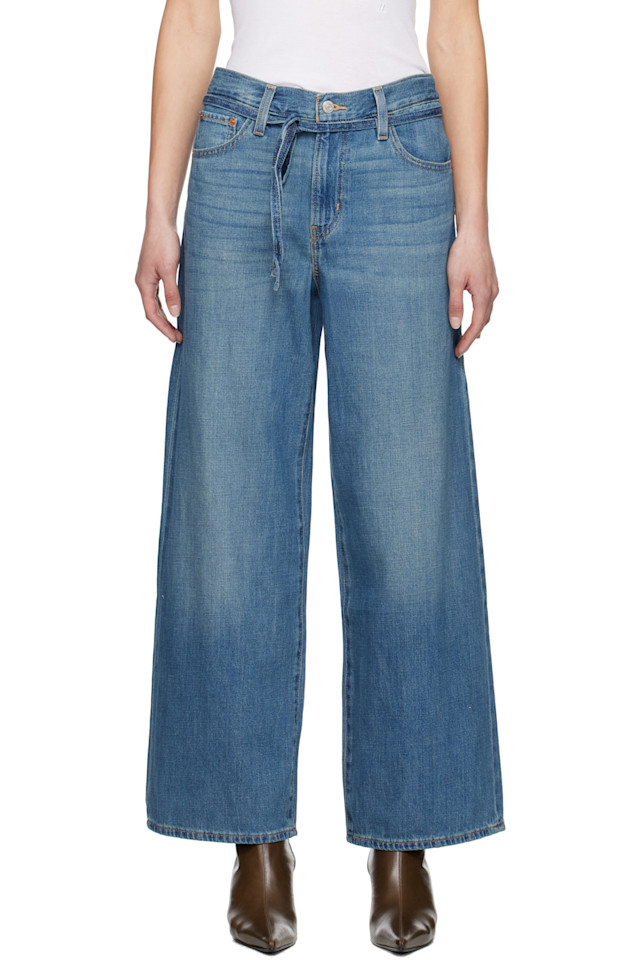 

Широкие прямые джинсы из льна+ Levi'S, цвет stop flaxing