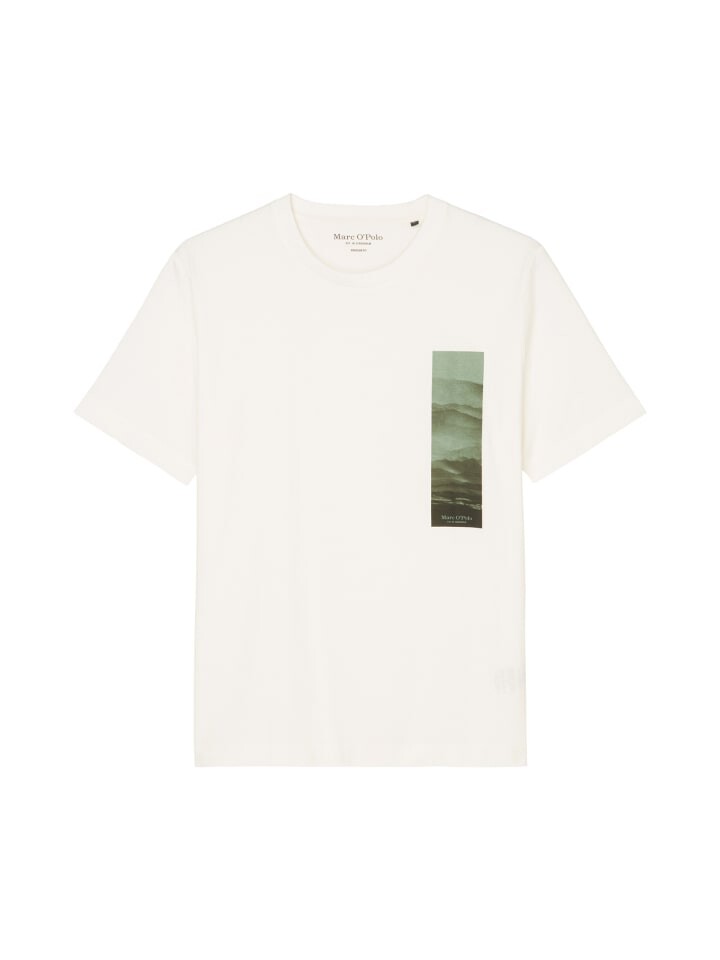 

Футболка Marc O'Polo T-Shirt regular, цвет egg white