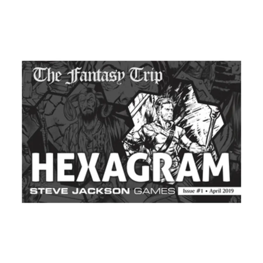 

Hexagram - Issue #1, Fantasy Trip (Steve Jackson Games), мягкая обложка