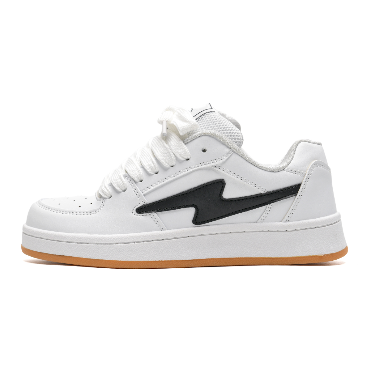 

OAOQ Скользоустойчивые износостойкие легкие дышащие увеличивающие рост низкие скейтерские кроссовки унисекс в коробке экрю, цвет Ecru