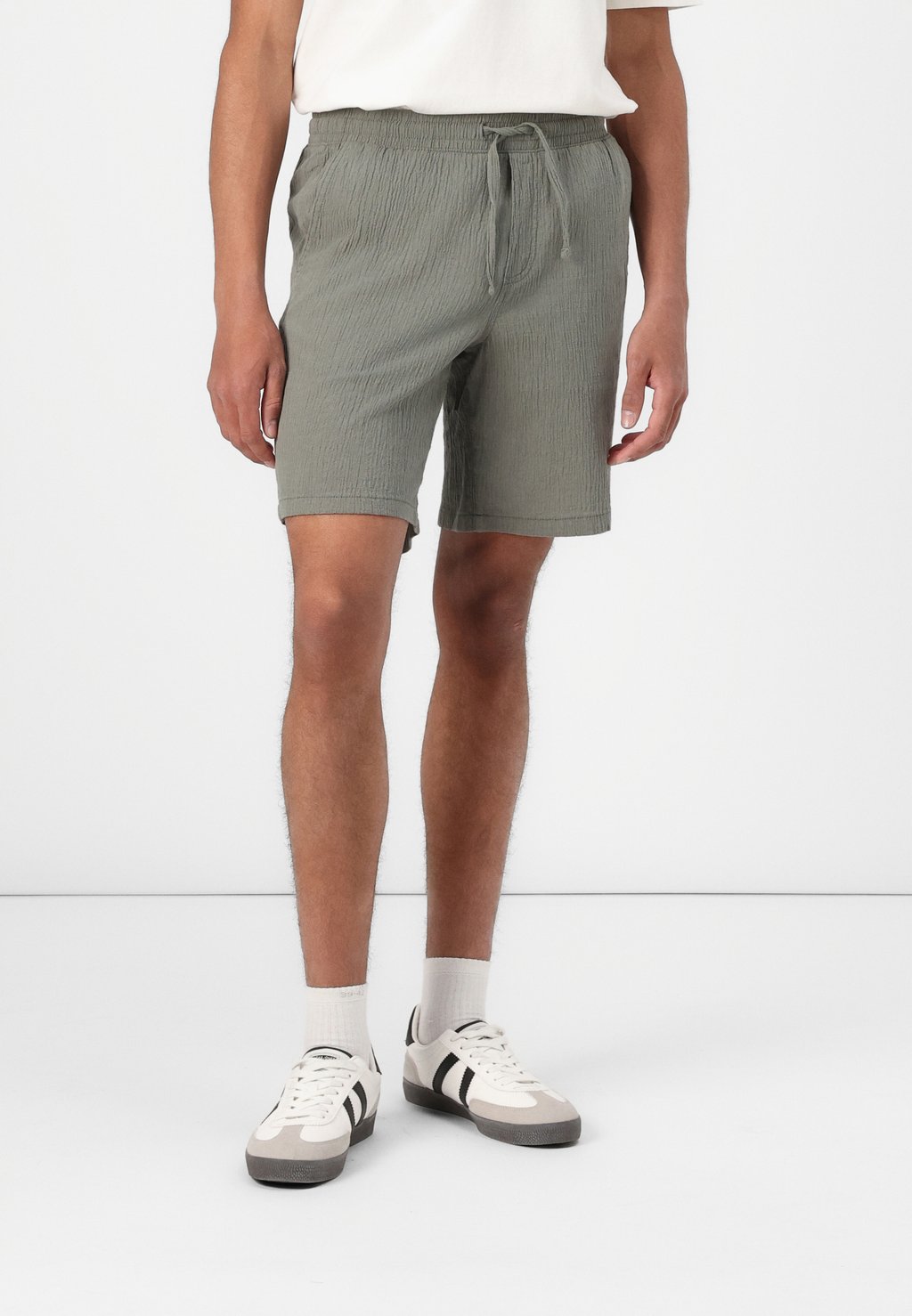 

Шорты JPSTJAIDEN CRINKLE JOGGER Jack & Jones, оливковый