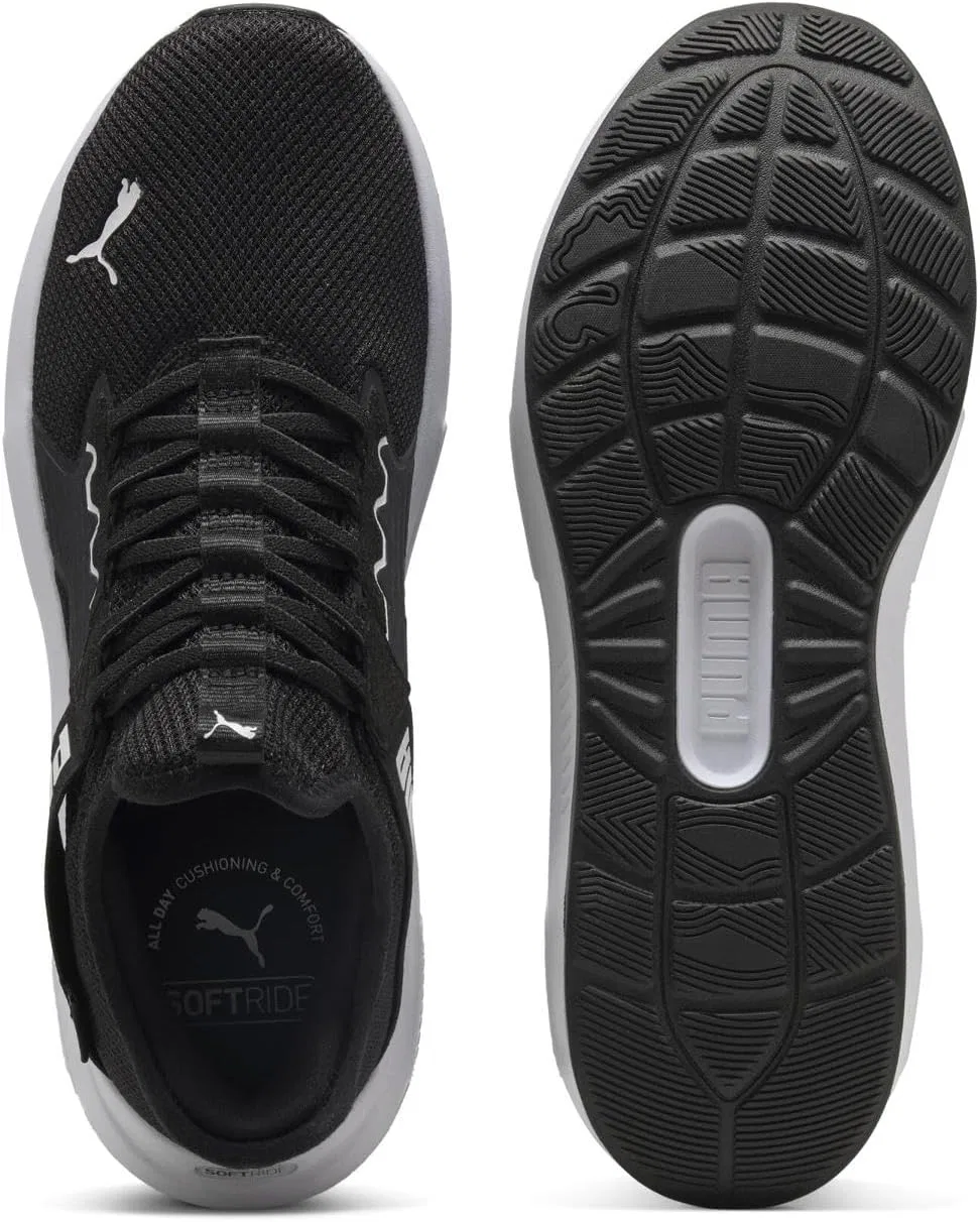 Кроссовки для бега по улицам PUMA Softride Enzo 5 Slip Tech Unisex, Puma Schwarz Puma Weiß Puma Schwarz — фото 3