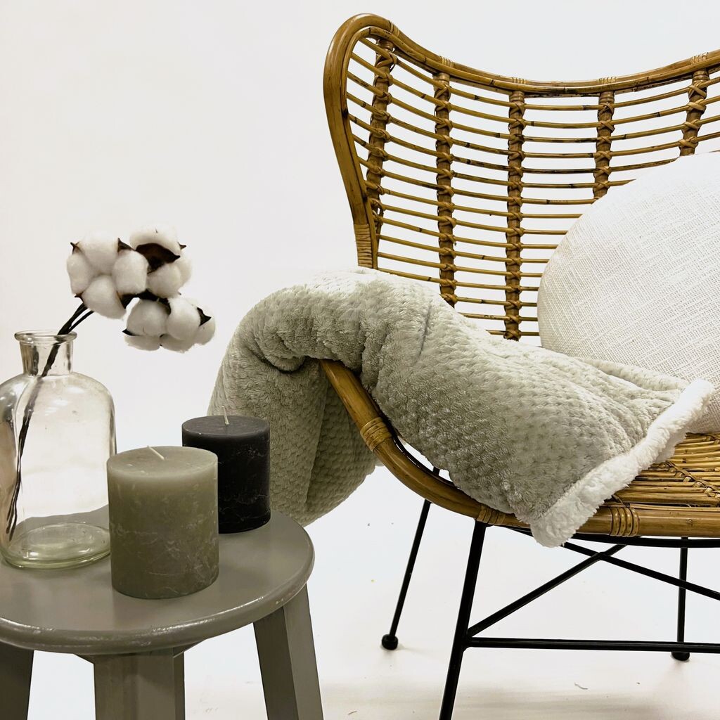 

Голландский декор CODY - Одеяло 150x200 см - Угольно-серый - антрацит Dutch Decor, бежевый