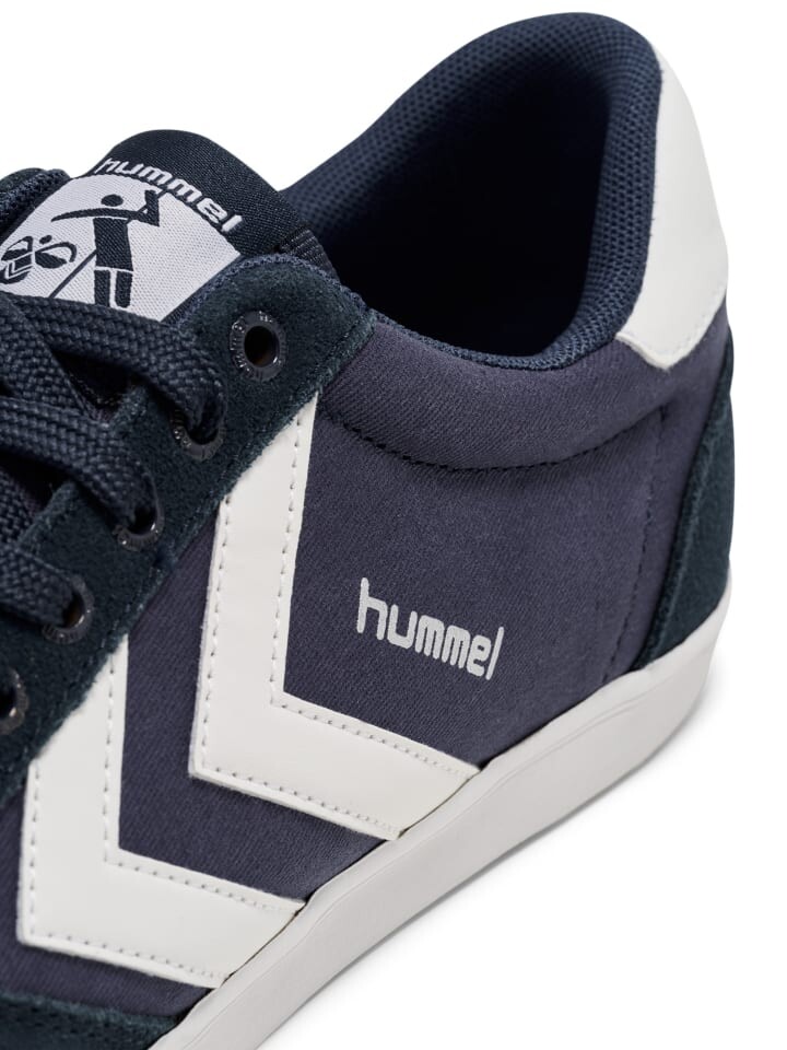 Низкие кроссовки Hummel Schnürsenkel Low Slimmer Erwachsene, цвет dress blues/white kh — фото 3