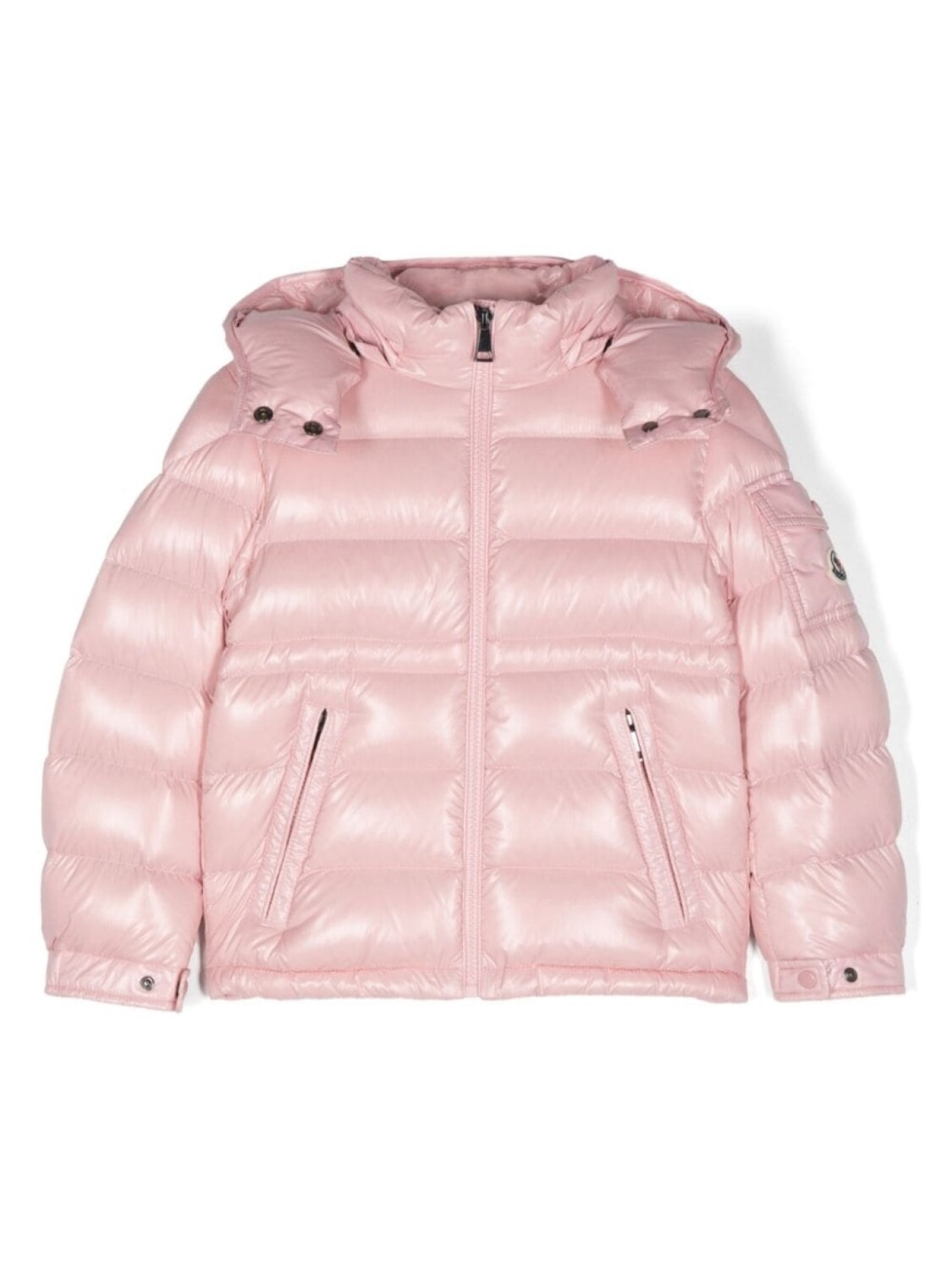 

Moncler Enfant пуховик Maire, розовый