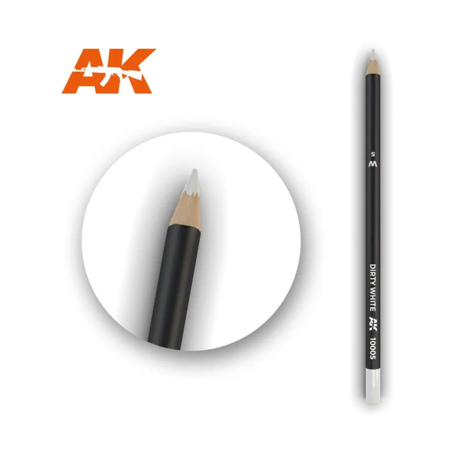

Грязно-белый карандаш для выветривания, Weathering Pencils (AK-Interactive)