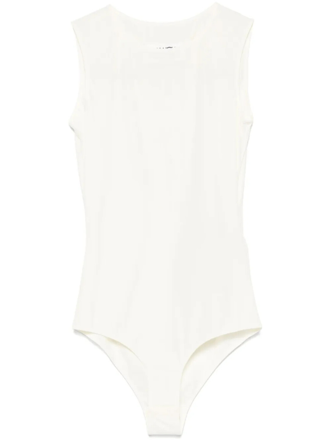 

MM6 Maison Margiela боди из джерси, нейтральный