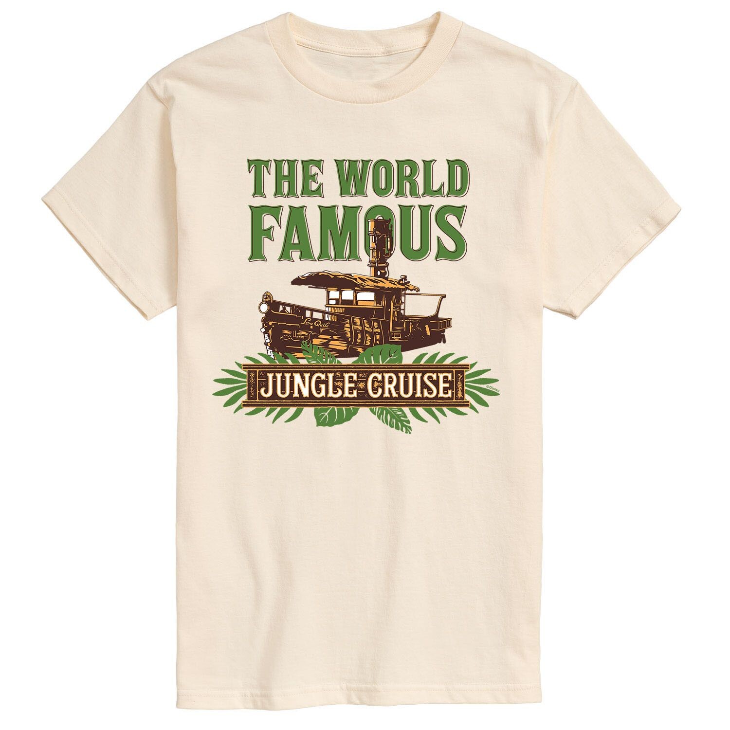 

Мужская футболка с всемирно известным графическим рисунком Disney's Jungle Cruise