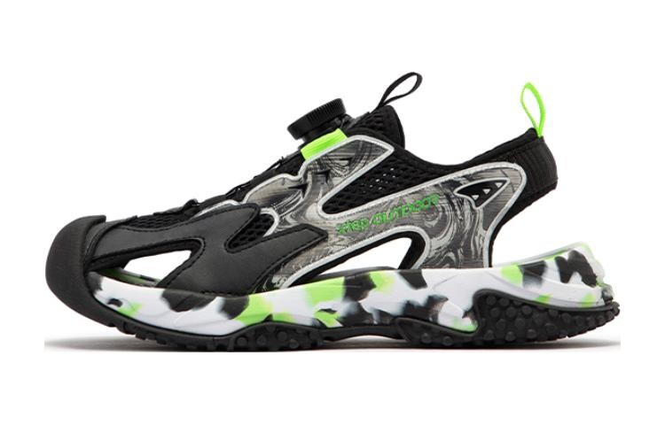 

Детские сандалии GS Aurora Black/Zero Metalic/Green Spark Xtep