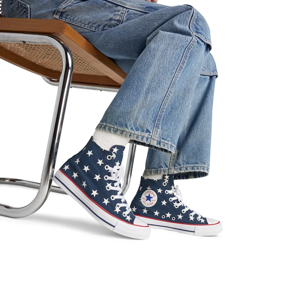 Повседневные кеды унисекс Chuck Taylor All Star Archive Stars Converse, синий — фото 2