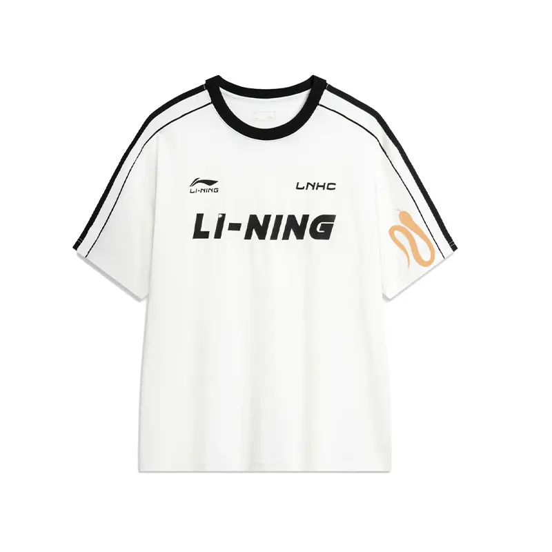 

LINING Футболка унисекс белая, Белый, LINING Футболка унисекс белая