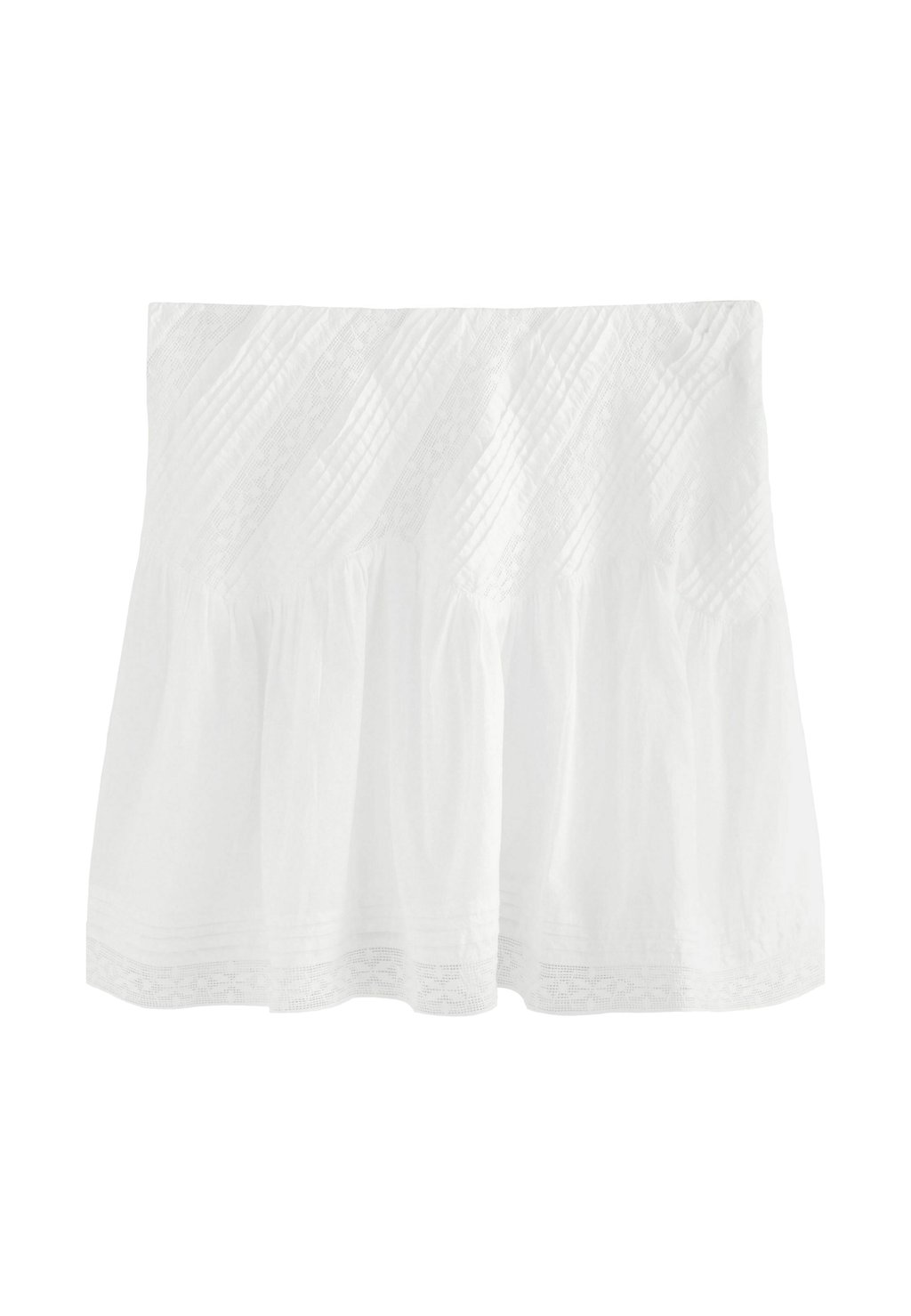 

Мини-юбка A-line skirt Next, белый