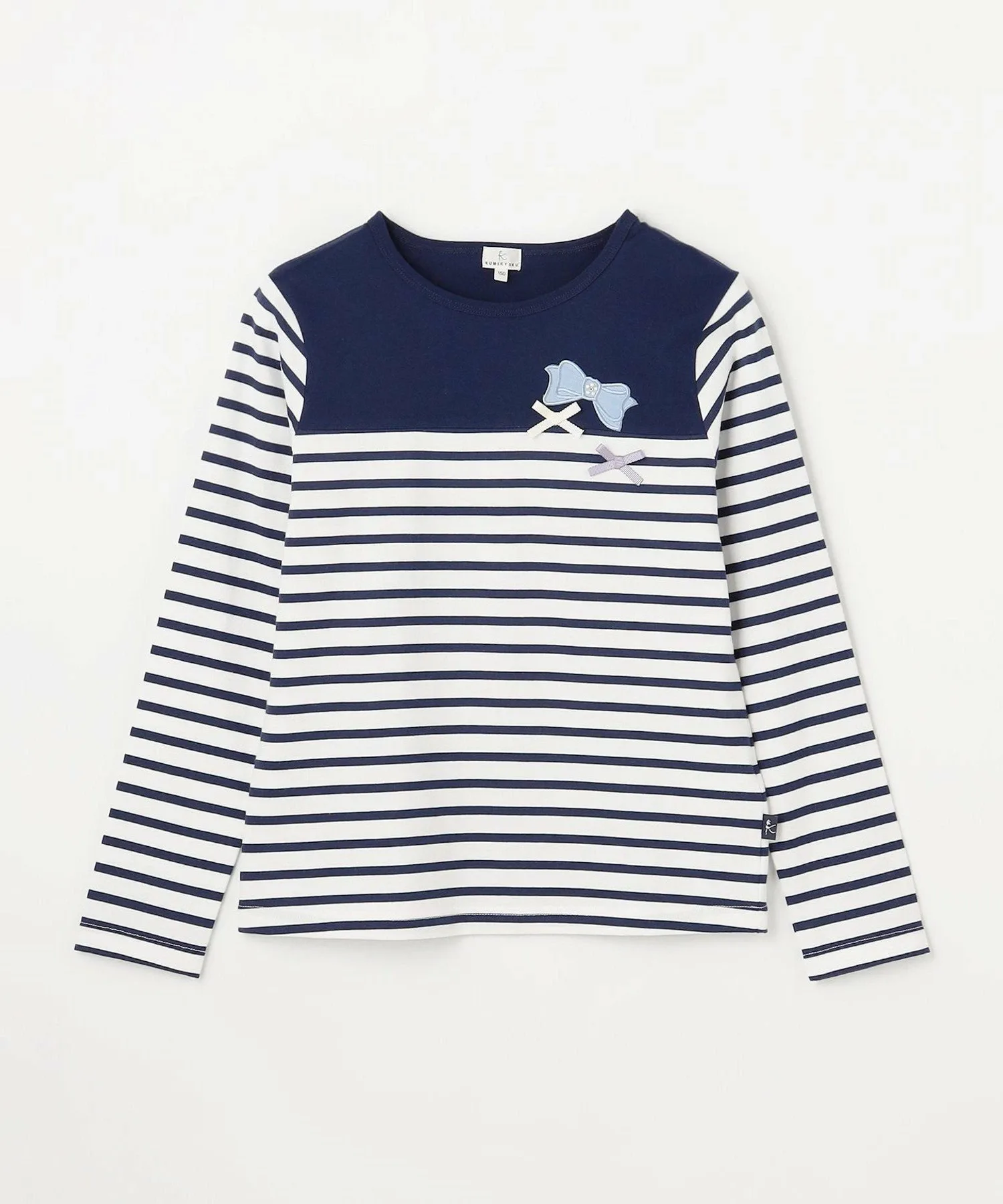 Футболка с ленточной каймой 150-160 см Suite Kids, цвет Navy [175] — фото 3