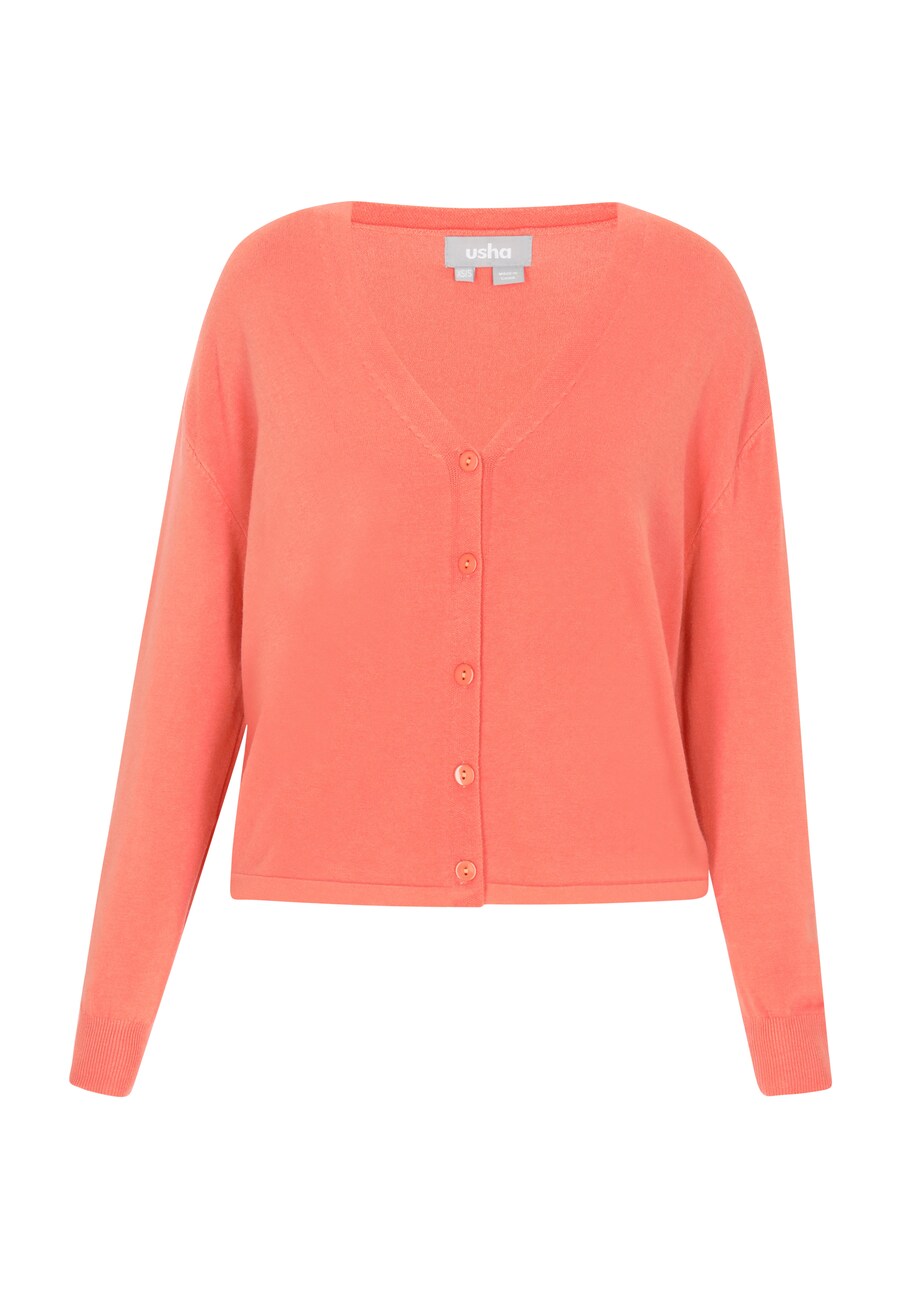 

Вязаный кардиган Usha Classic Look, цвет Apricot