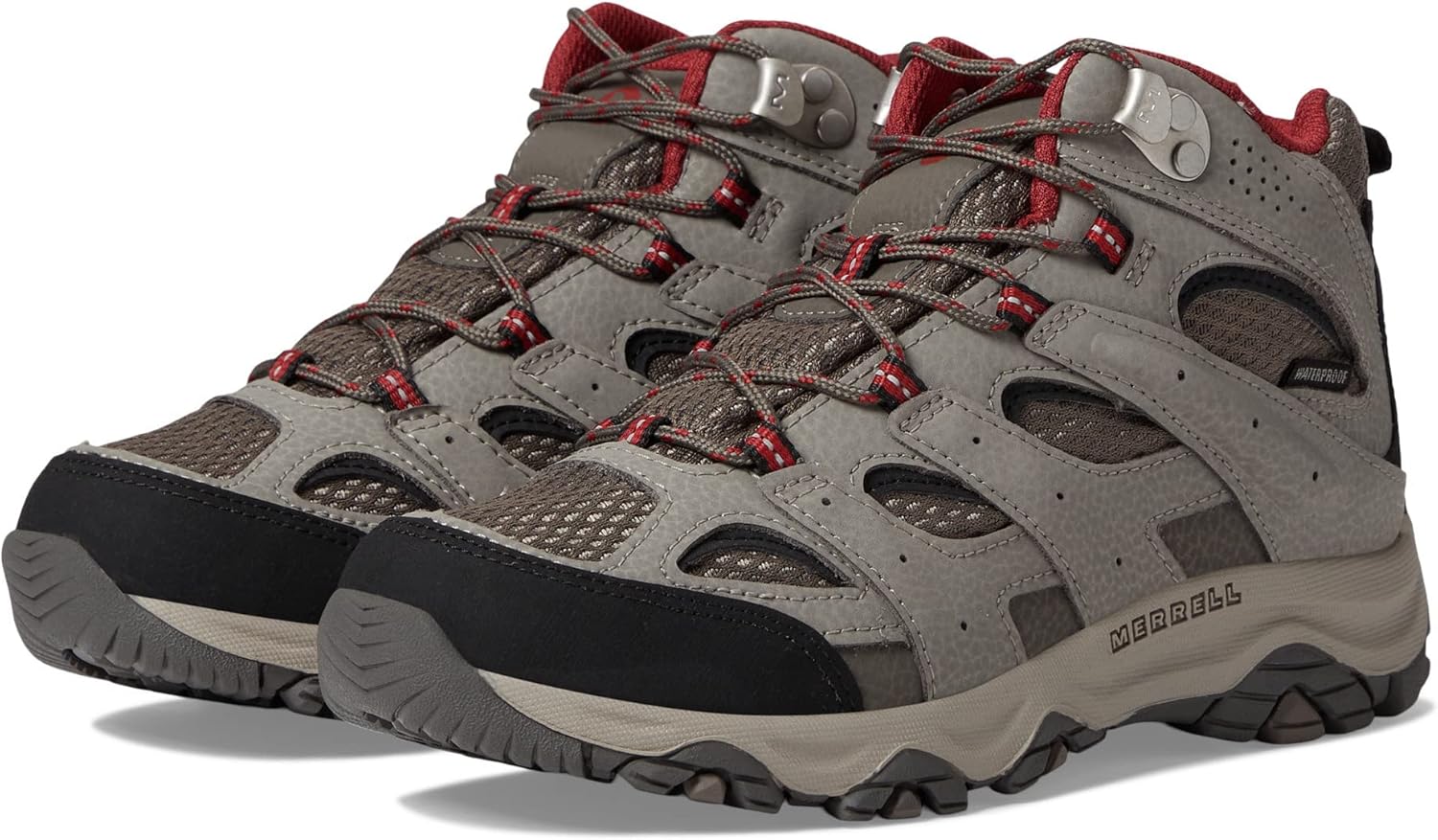 

Детские кроссовки Moab 3 Mid WTRPF Merrell, Boulder/Red