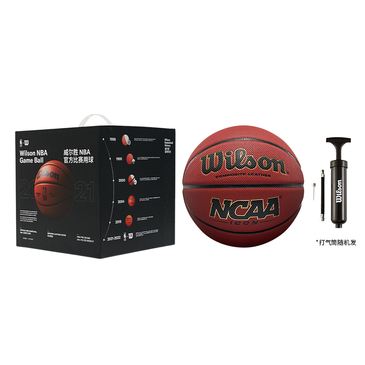 

Wilson Ncaa pu баскетбольный мяч red brown размер 7 тренировочный unisex