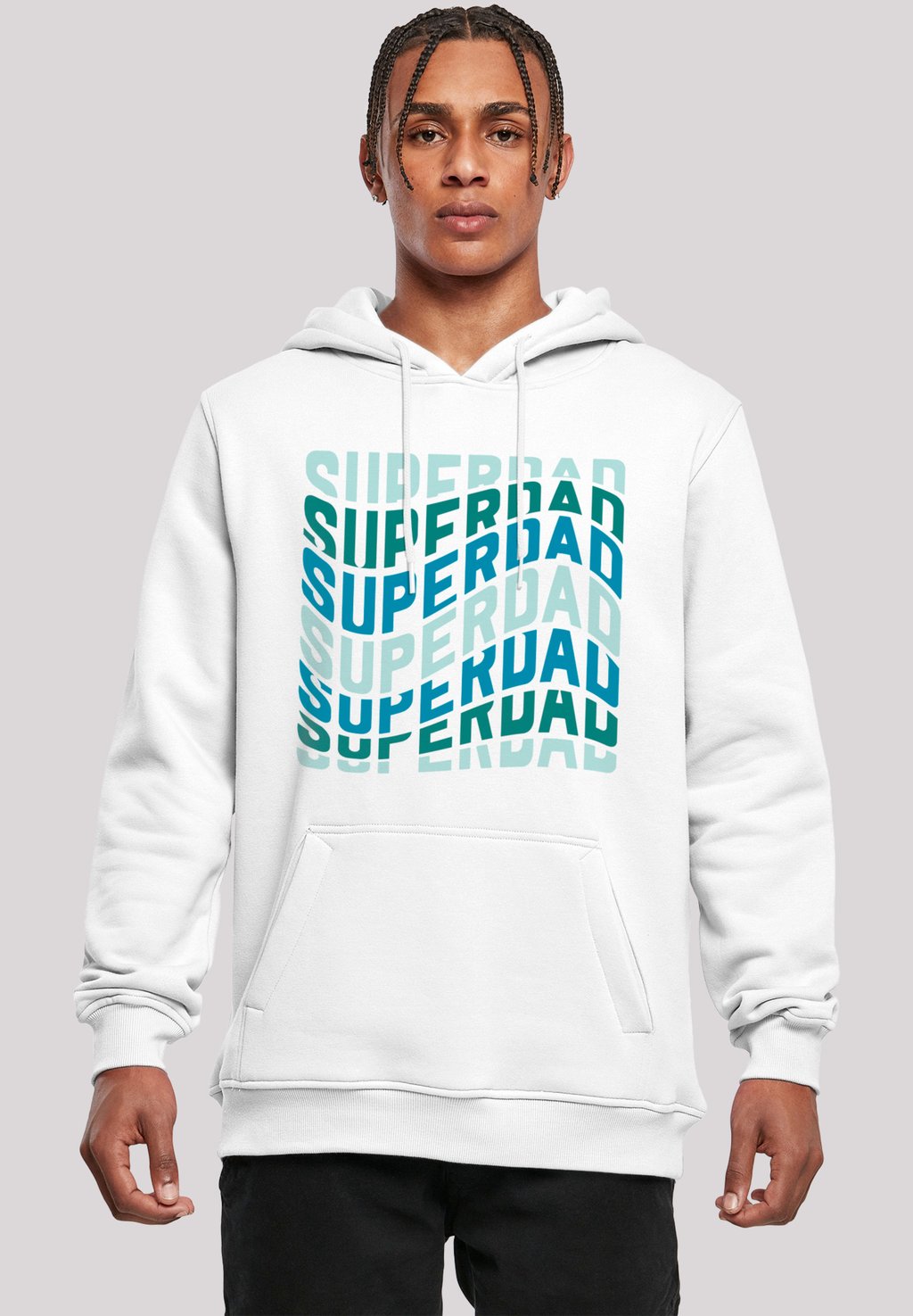 

Толстовка SUPER DAD RETRO TREND VATERTAGS DESIGN F4NT4STIC, белый