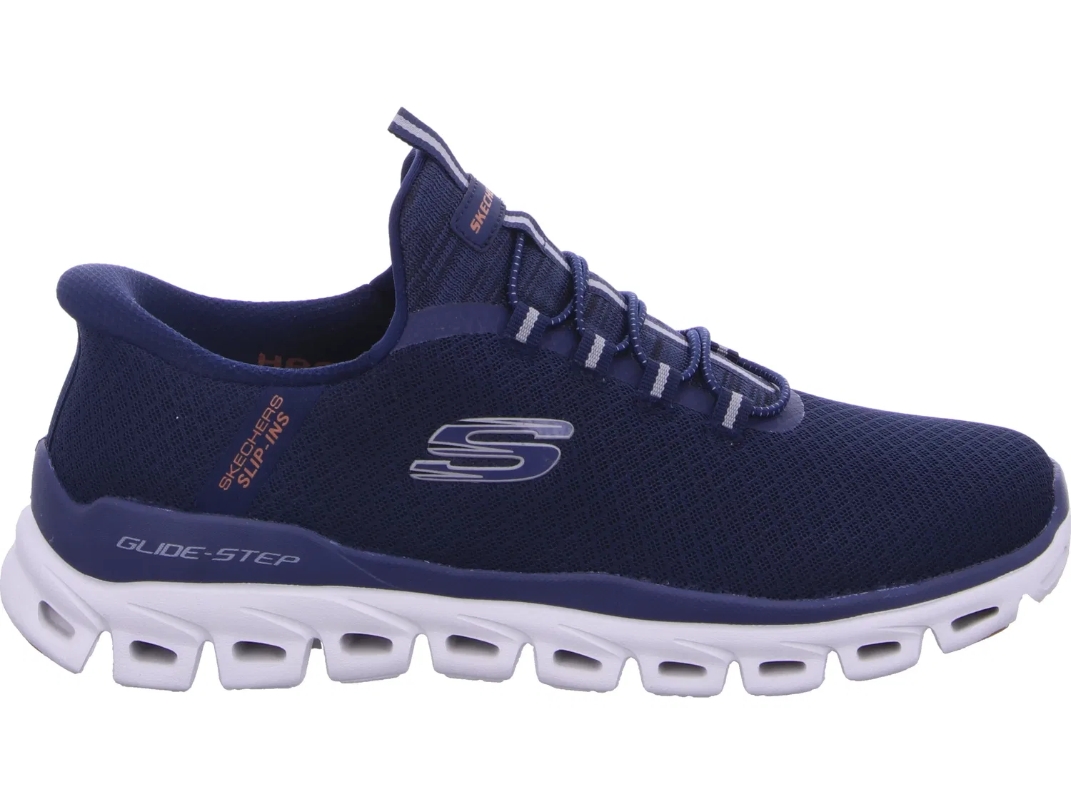 Слипперы Glide-Step Skechers, синий — фото 2