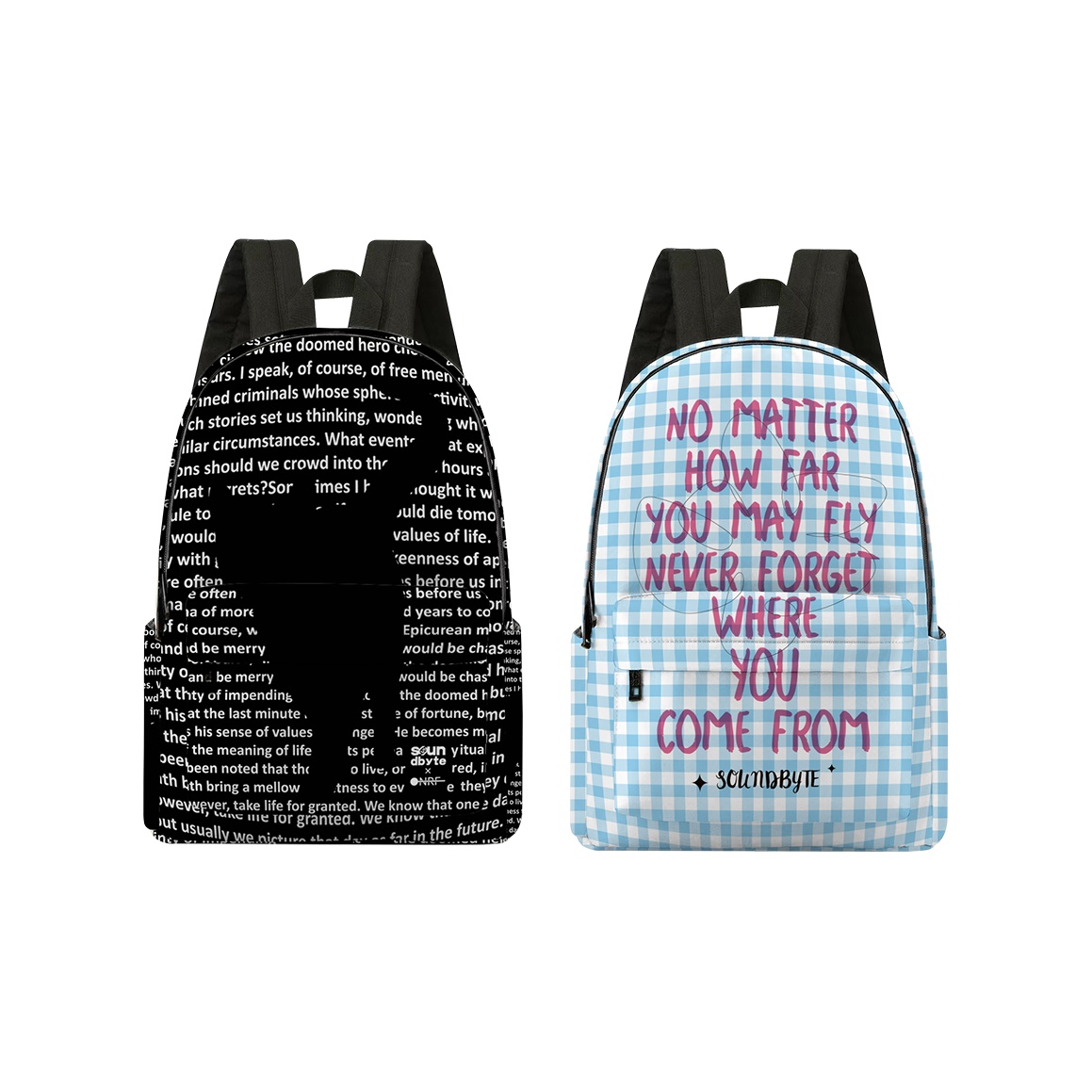 

ONRF Полиэстеровый рюкзак средний унисекс черный, Black Combo 2