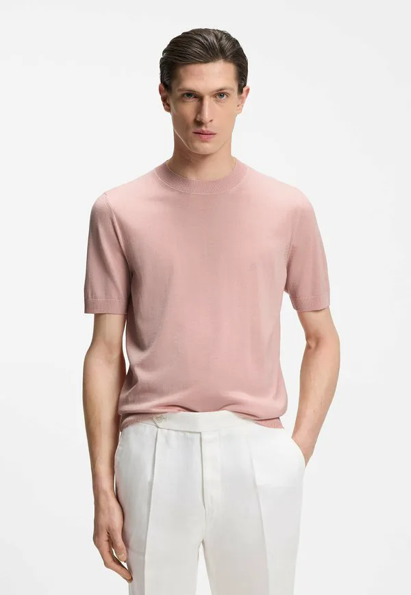 Базовая футболка humauro Boss, Light Pink Six