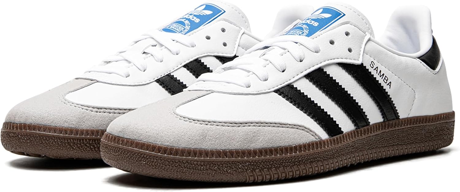 Мужские кроссовки Adidas, белый/черный — фото 2